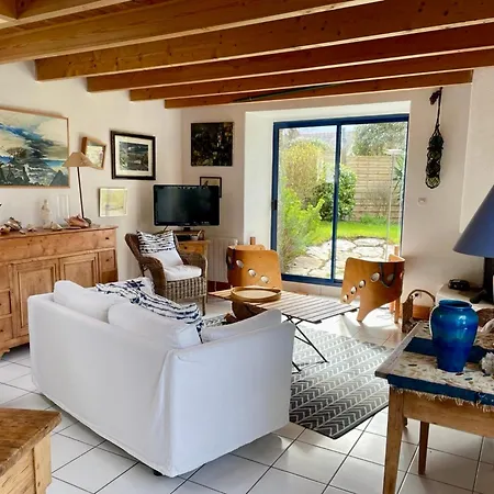Vakantiehuis Idyllisches Haus In Treberon - Fussweg Zum Crozon